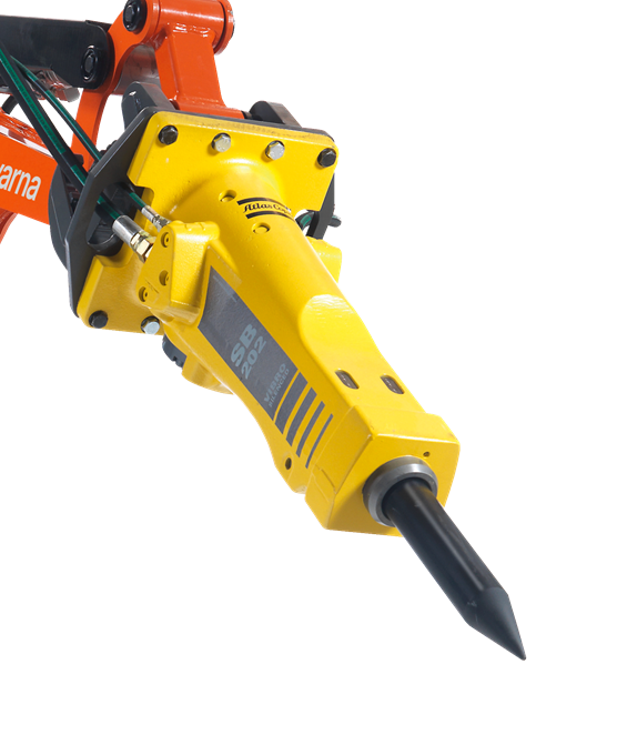 Hydraulické búracie kladivo