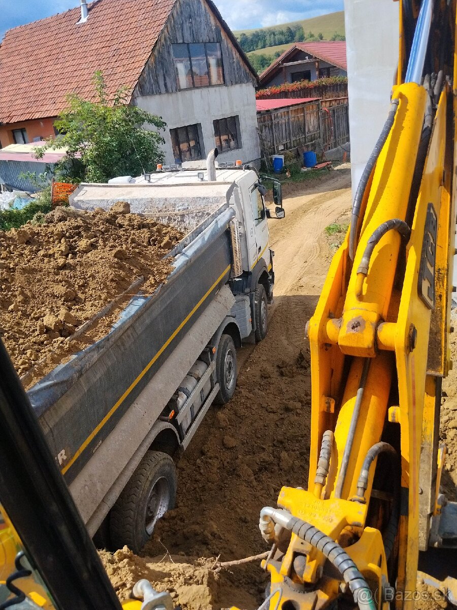 Dovoz štrku, zeminy a sypkých materiálov